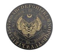 Panneau de guirlande de divination de divination, panneau de guirlande pour la divination,Panneau de pendule à ouverture de sourcils sept étoiles planche de divination en bois | Tableau de messagerie
