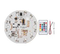 Panneau de Haut-parleurs, Haut-parleurs Intelligents CT19 Panneau D'ampoule de Haut-parleurs Colorés RVB avec Télécommande pour la Maison, le Salon, la Cuisine