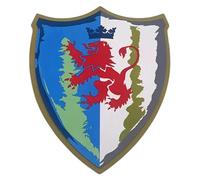 Panneau de Jeu de rôle pour - Bouclier médiéval en Mousse, différents Costumes de Combat pour et Filles, Cadeaux d'événement, déguisement de fête, équipement de Combat de Jeu imaginatif, Ainsi