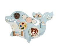 Panneau De Jeu Mural Sensoriel 11 en 1 - Planche Occupée en Bois | Centre D'activités Mural pour L'éducation De La Petite Enfance | Jouet De Développement pour Salle De Jeux, Crèche, Jardin