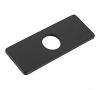 Panneau de joint de couvercle de robinet, fabriqué en acier inoxydable 304 pour une utilisation durable (noir)