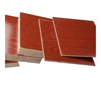 Panneau de lamellé-collé isolé Composite, épaisseur 1mm 2 3 4 5mm, plaque tissu électrique en bois, panneau placage résine stratifiée, pièces(1.5x50x50mm)