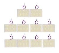 Panneau de Lampe à LED SMD, 10 pièces, Module LED sans Fil de 5 W, 3,2 V ou 3,7 V, avec 35 Perles 2835, Flux Lumineux élevé de 350 LM, pour Lampes solaires d’extérieur, Appliques