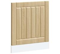Panneau de lave-vaisselle 60 x 1,5 x 67 cm Lucca Bois chêne Sonoma | Matériau en bois, protège le lave-vaisselle, pour cuisine et placard de cuisine, plaque de porte 60 x 1,5 x 67 cm