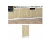 Panneau de lave-vaisselle Chêne Sonoma 45 x 3 x 67 cm Bois d'ingénierie 849628