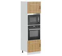 Panneau de lave-vaisselle Kalmar vieux bois 45x1,5x67 cm vidaXL