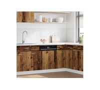 Panneau de lave-vaisselle "Lyon" Vieux bois 45 x 3 x 67 cm Bois d'ingénierie 856131