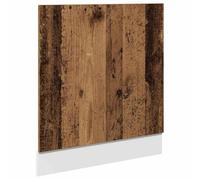vidaXL Panneau de lave-vaisselle Lyon Vieux bois – Bois d'ingénierie
