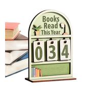 Panneau de lecture vintage, présentoir de livres en bois, élément rustique avec construction robuste, décoration d'intérieur pour étude et bureau, comptoir de livres avec design charmant, de lec