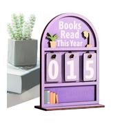 Panneau de lecture vintage, présentoir de livres en bois, élément rustique avec construction robuste, décoration d'intérieur pour étude et bureau, comptoir de livres avec design charmant, de lec