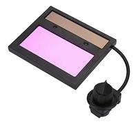 Panneau de lentille de soudage Solaire à obscurcissement Automatique, Grande fenêtre de Vue, réponse Rapide, Protection des Yeux très Sensible pour Les soudeurs, Masque de Casque