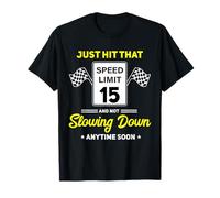 Panneau de limitation de vitesse pour 15e anniversaire 24 km/h T-Shirt