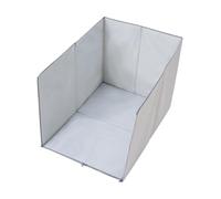 Panneau de litière pour chat - Paroi de protection transparente, construction en plastique flexible, ajustement solide, barrière de bord surélevée qui contrôle le chaos, installation facilement