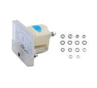 Panneau de mesure analogique 85C1 pour mesure de tension et de courant CC, 0-30 V/50 V et 0-5 A/10 A, conforme aux normes GB/T7676-98, taille de montage 65 mm × 56 mm, blanc transparent (0-30 A)