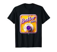PANNEAU DE MODE BALLER INTENSITÉ DU BASKETBALL VIOLET JAUNE T-Shirt