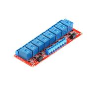 Panneau De Module De Relais 1 2 4 6 8 Canaux, Bouclier Avec Optocouple, Déclencheur De Niveau Haut Et Bas For Arduino Raspberry Pi DC 5V 12V 24V(24V,8 channel)