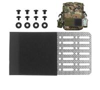 Panneau de montage pour gilet - 19 x 10 x 0,5 cm - Panneaux latéraux d'extension de sac | Panneau latéral d'extension de gilet pour de gilet | Extension de ceinture pratique | Panneaux latéraux