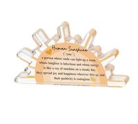 Panneau de motivation pour maman, signe décoratif Sunshine,Signes décoratifs de motivation - Figurines de collection Signe d"appréciation, Citations inspirantes du soleil humain,