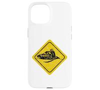 Panneau de motoneige - Rip it USA Snow Sled Winter Mountain Cadeau Coque pour iPhone 15