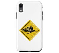 Panneau de motoneige - Rip it USA Snow Sled Winter Mountain Cadeau Coque pour iPhone XR