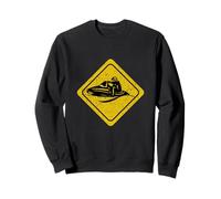 Panneau de motoneige - Rip it USA Snow Sled Winter Mountain Cadeau Sweatshirt