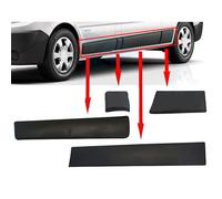 Panneau de Moulure Bande Latérale Compatible pour R.e.n.a.u.l.t Trafic, O.p.e.l Vivaro, N.i.s.s.a.n Primastar 2001-2013 (Gauche Set (LWB))