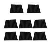 Panneau de mousse acoustique de 8 pièces tapis insonorisé panneau de mousse insonorisé mousse de Studio mousse insonorisée Promotion de cale de mousse saine