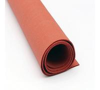 Panneau de mousse de silicone, plaque de plaque de mousse de silicone, couverture d'isolation thermique rouge 1 pièce(250 X 200mm,10mm)