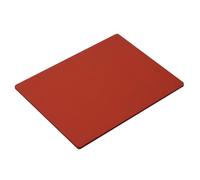 Panneau de mousse éponge Coussinet rectangulaire en silicone 250 x 300 mm/290 380 mm, plaque mousse rouge résistante aux hautes températures, épaisseur 8, 1 pièce(250x300x8mm)