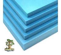 Panneau de mousse haute densité 11x7.9x0.8, bloc de polystyrène lisse pour bricolage artisanal, pour modélisation Sculpture, 5 pièces
