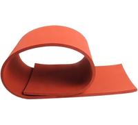 Panneau de mousse silicone résistant aux hautes températures, épaisseur 1000Mm ×, 1Mm-10Mm, Absorption des chocs, joint d'étanchéité d'isolation thermique, 1 pièce(6mm)