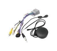 Panneau de Navigation Cadre autoradio Android 9 Pouces Compatible avec Chevrolet 2015-2020, avec Faisceau de câbles et système de Navigation CANbus. Cadre de Tableau de Bord(Cable B)