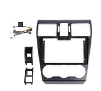 Panneau De Navigation GPS Stéréo Voiture Écran 2Din 9 Pouces Intégré Au Tableau De Bord pour Subaru pour Forester 2016 2017 2018 MENSUNUBNM(Frame an canbus)