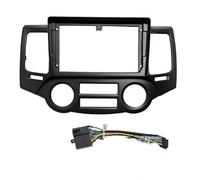 Panneau de Navigation Kit de façade en Plastique pour autoradio Double DIN 9 Pouces Compatible avec KIA MAGENTIS Optima 2008-2010(Frame Cable-AT)