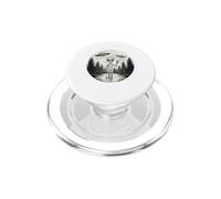 Panneau de Paix Extraterrestre OVNI Forêt Espace Fans de Science-Fiction Alien Lover PopSockets PopGrip pour MagSafe