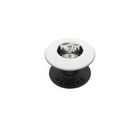 Panneau de Paix Extraterrestre OVNI Forêt Espace Fans de Science-Fiction Alien Lover PopSockets PopGrip Adhésif