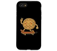 Panneau de Paix gaufré sur Planche à roulettes Coque pour iPhone SE (2020) / 7/8