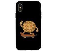 Panneau de Paix gaufré sur Planche à roulettes Coque pour iPhone X/XS