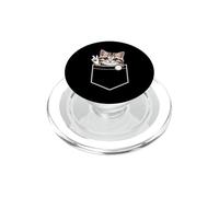 Panneau de Paix pour Les Amoureux des Chats PopSockets PopGrip pour MagSafe
