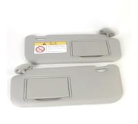 Panneau De Pare-soleil Intérieur De Voiture Paire Grise Avec Miroir De Maquillage De Remplacement Pour Toyota Corolla E160 E170 2014 - 2017 Des pièces Rechange