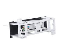 Panneau de Patch Kabel Cat6 8 Rackmount 568AB RJ45 Installation D'accessoires