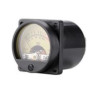 Panneau de pilote de compteur VU amélioré - Rétroéclairage LED chaud - Panneau de pression sonore pour amplificateur, préamplificateur, outils de préamplificateur, rétroéclairage LED