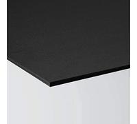 Panneau de plaque Forex 50 x 50 cm PVC noir de très haute qualité épaisseur 5 mm