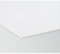 Panneau de plaque Forex pvc blanc épaisseur 5 mm 100x150 cm blanc forex blanc pvc blanc