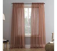 Panneau de Poche en Voile écrasé Erica N° 918, cèdre, 51" x 63"