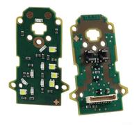 Panneau de pommeau de levier de vitesse avec circuit imprimé LED pour série 7 (2006-2019) - Pièce intérieure de rechange ABS et métal (B)