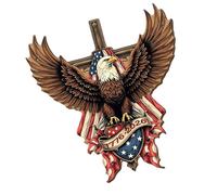 Panneau de porte américain 250 anniversaire, drapeau national américain sur le thème de l ' indépendance patriotique, décorations murales en bois, couronne suspendue, signe patriotique en bois