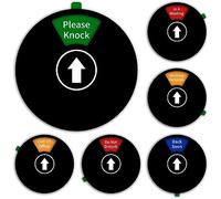 Panneau de porte de bureau, « Do Not Disturb/Out of Office / Please Knock/In a Meeting/Working Remotely/Back Soon », panneau de porte rotatif pour conférence de bureau, panneau de confidentialité