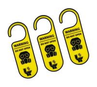 Panneau de porte « Do Not Disturb » - Panneau d'avertissement « Do Not Open » - Pour la maison, le bureau, les hôtels occupés
