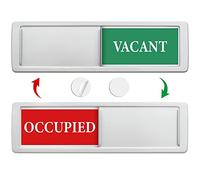 Panneau de porte « Do Not Disturb » pour maison, bureau, salle de conférence, salle de réunion, panneau anti-rayure, aimant puissant avec adhésifs double face, facile à lire et à glisser (argenté et vert)